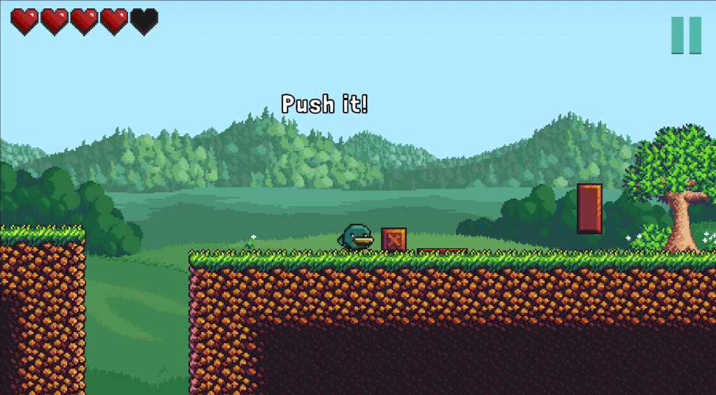 MystrinFall Screenshot - Push puzzle